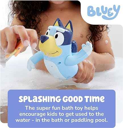 Swimming Bluey