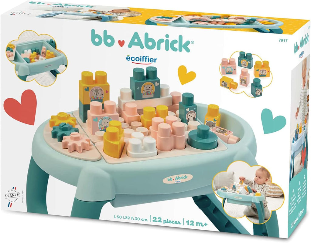Ecoiffier 7917 Brick Play Table - Flemings Department Store