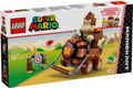GO Super Mario Mario Kart Donkey Kong & DK Jumbo set (72033) with DK Jumbo race car, Donkey Kong figure, banana target and interactive shell-launch play