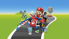 LEGO Super Mario Mario Kart Interactive LEGO Mario & Standard Kart set (72043) with Mario figure, Standard Kart, Item Box, shell-launch, drift action, traffic cones