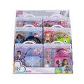 Display of tote ily dolls and accessories packaging on a white background