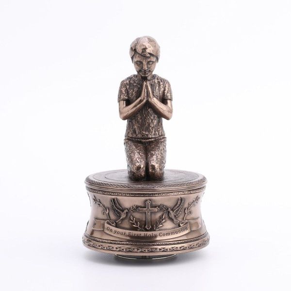 First Holy Communion Music Box - Boy - Flemings Department Store