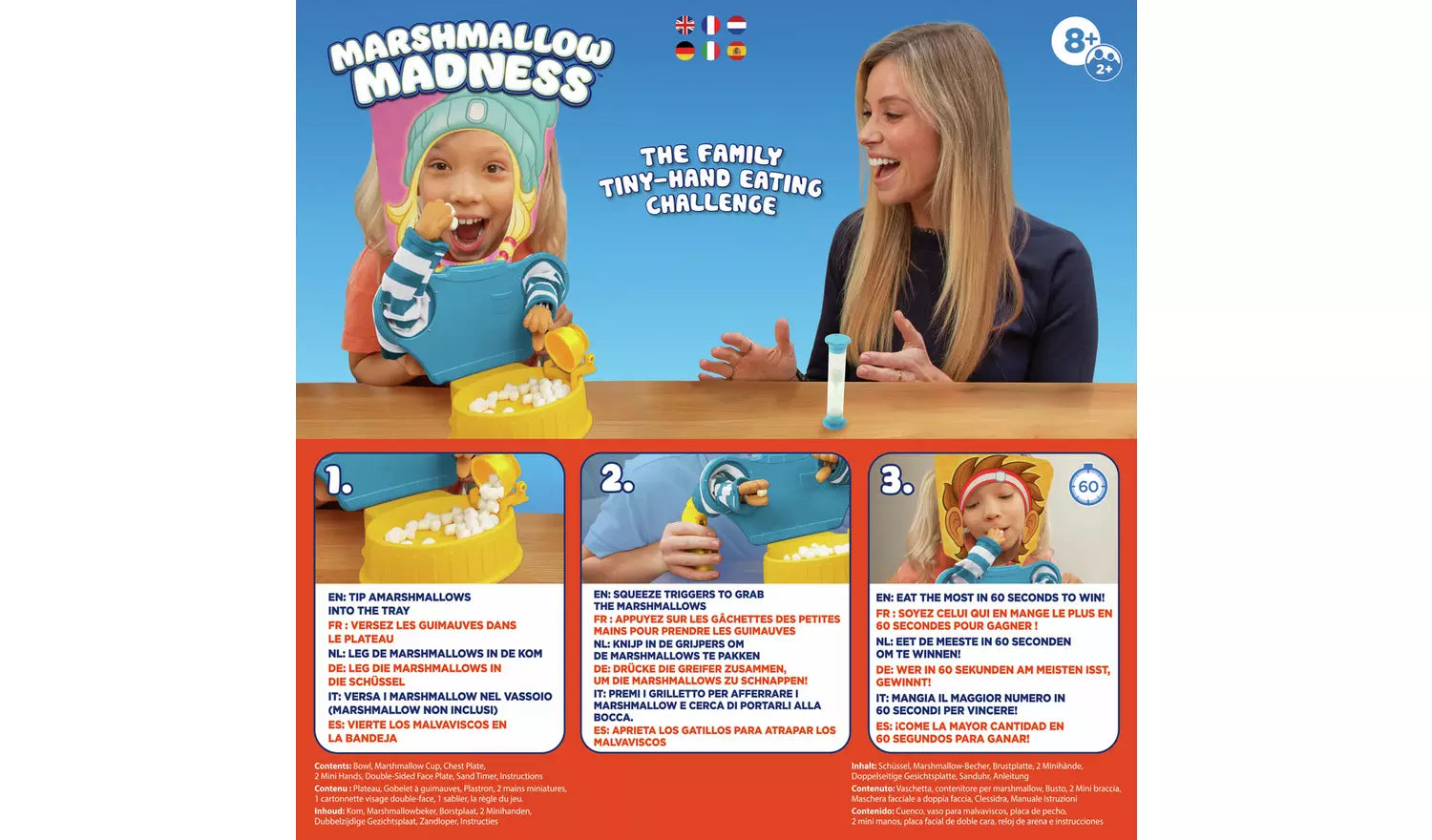 Marshmallow Madness Game – Tiny Hands Eating Challenge