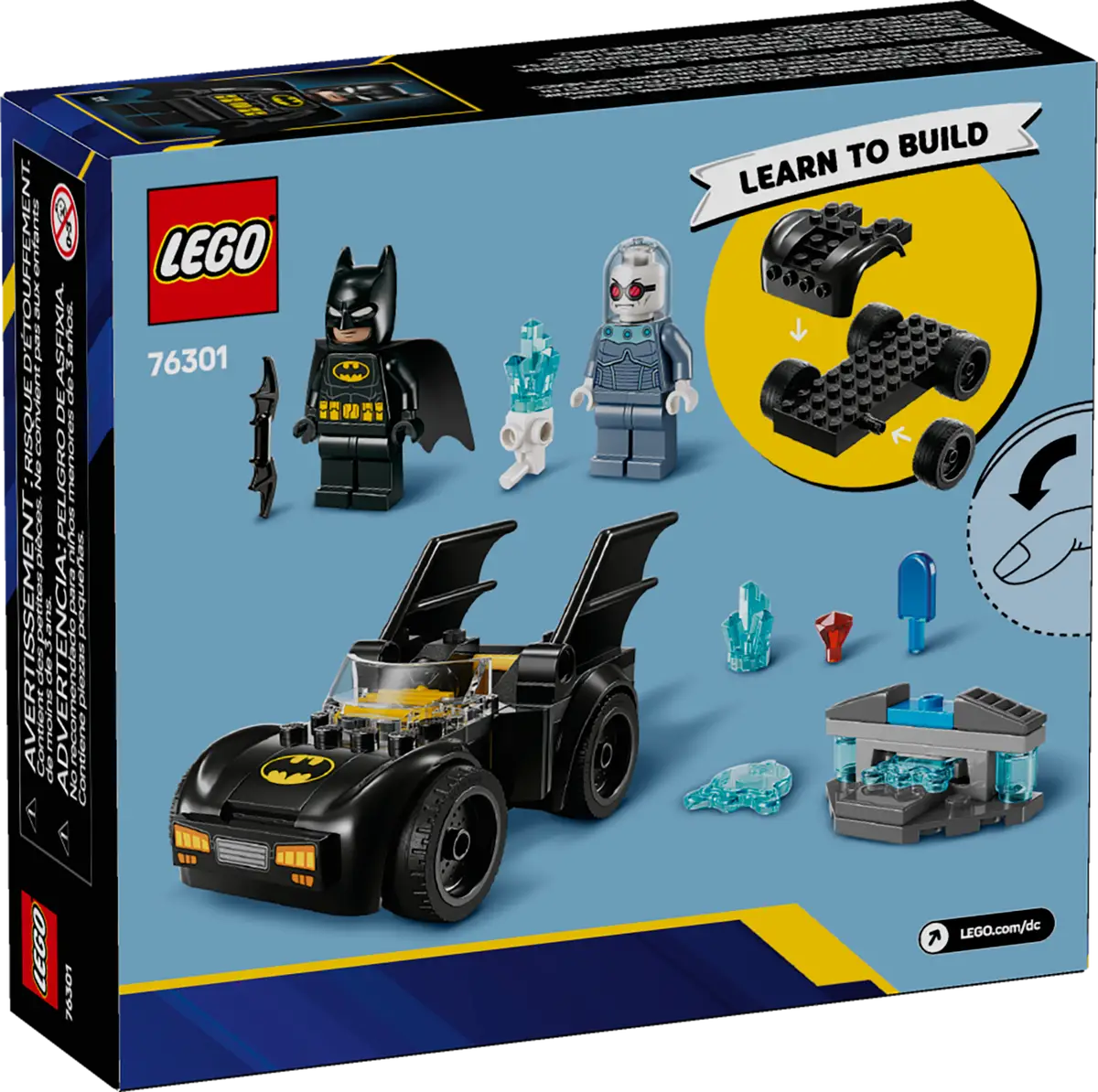 LEGO DC Batman & Batmobile vs. Mr. Freeze – 76301