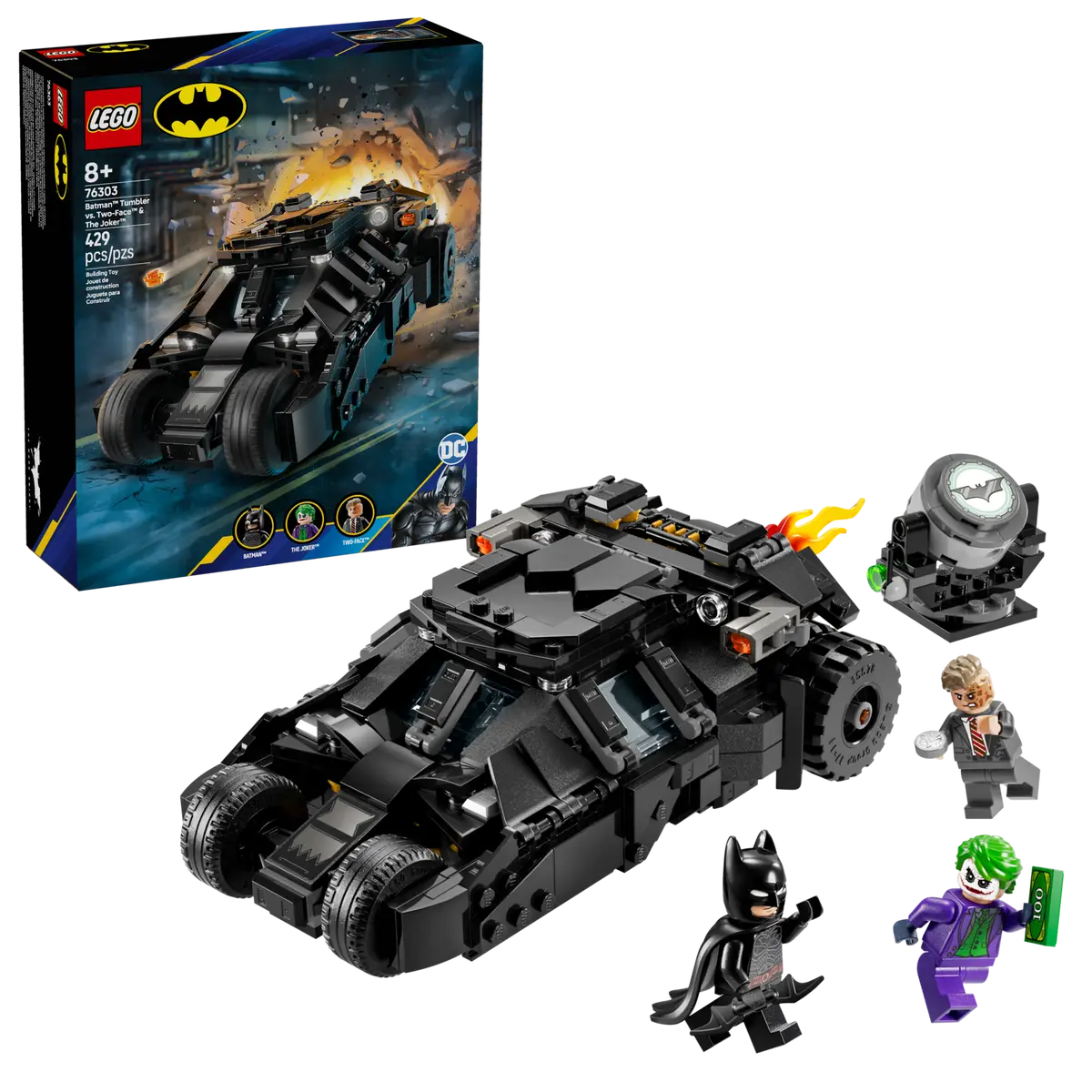 LEGO Batman Tumbler vs. Two-Face & Joker – Set 76303