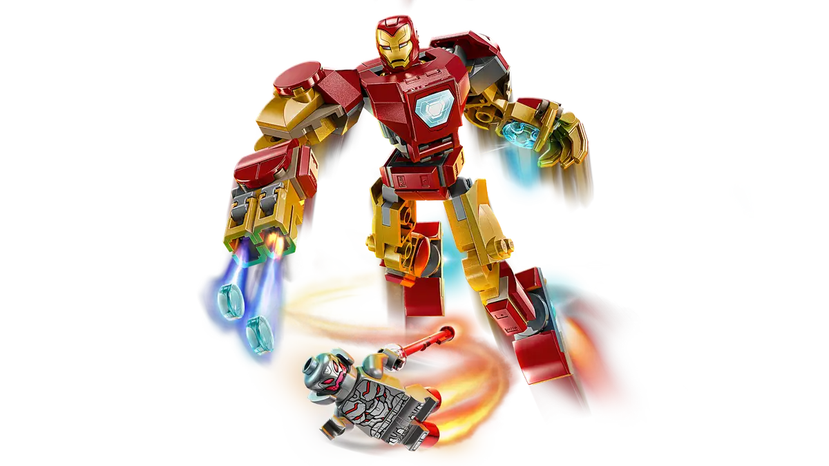 LEGO® Marvel Iron Man Mech vs. Ultron (76307) – Super Hero Mech Battle