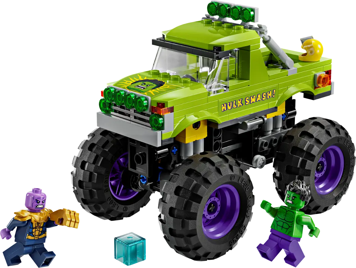 LEGO Marvel The Hulk Truck vs. Thanos – 76312