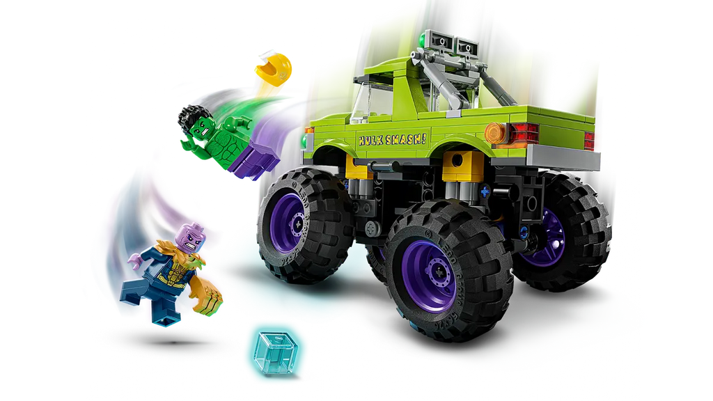 LEGO Marvel The Hulk Truck vs. Thanos – 76312