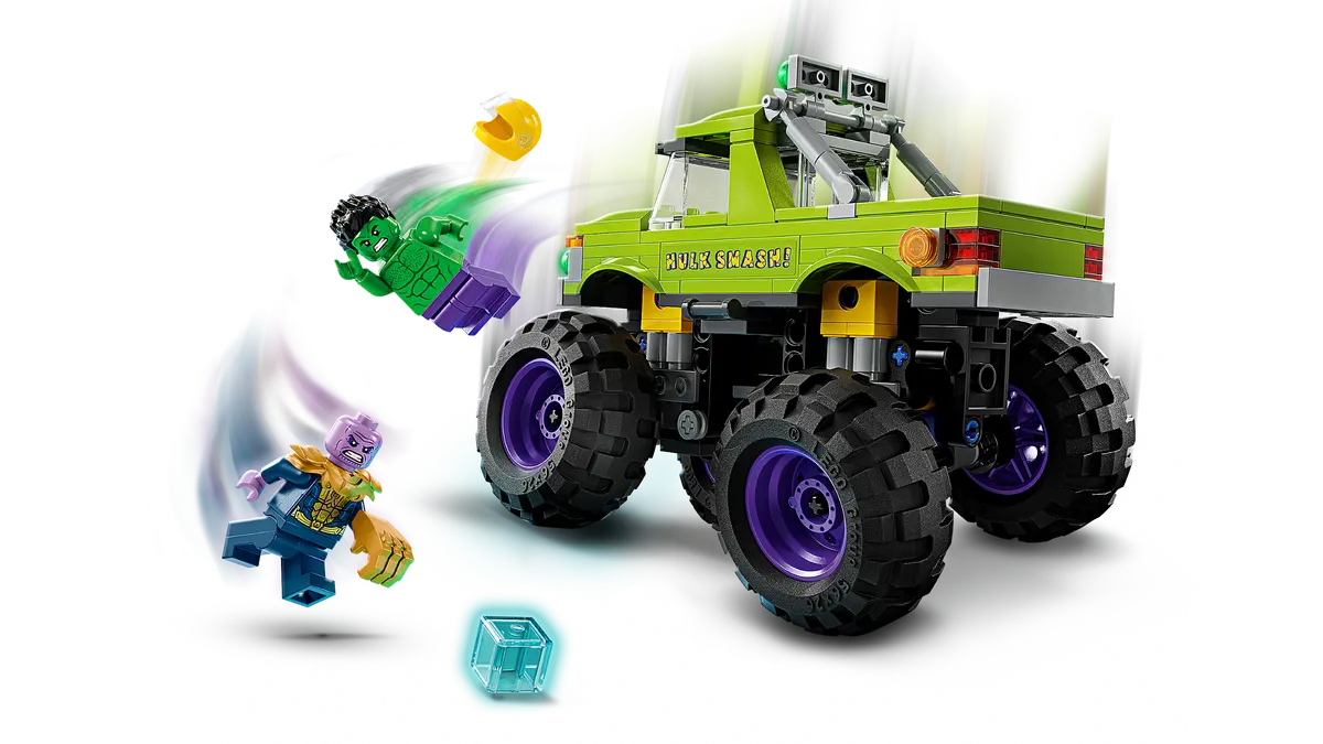 LEGO Marvel The Hulk Truck vs. Thanos – 76312