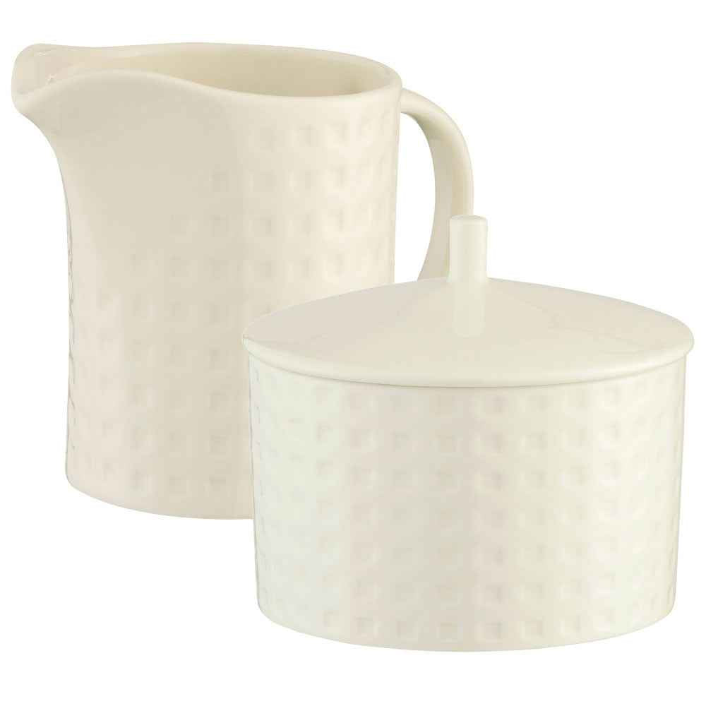 Belleek Living Grafton Sugar and Cream Set