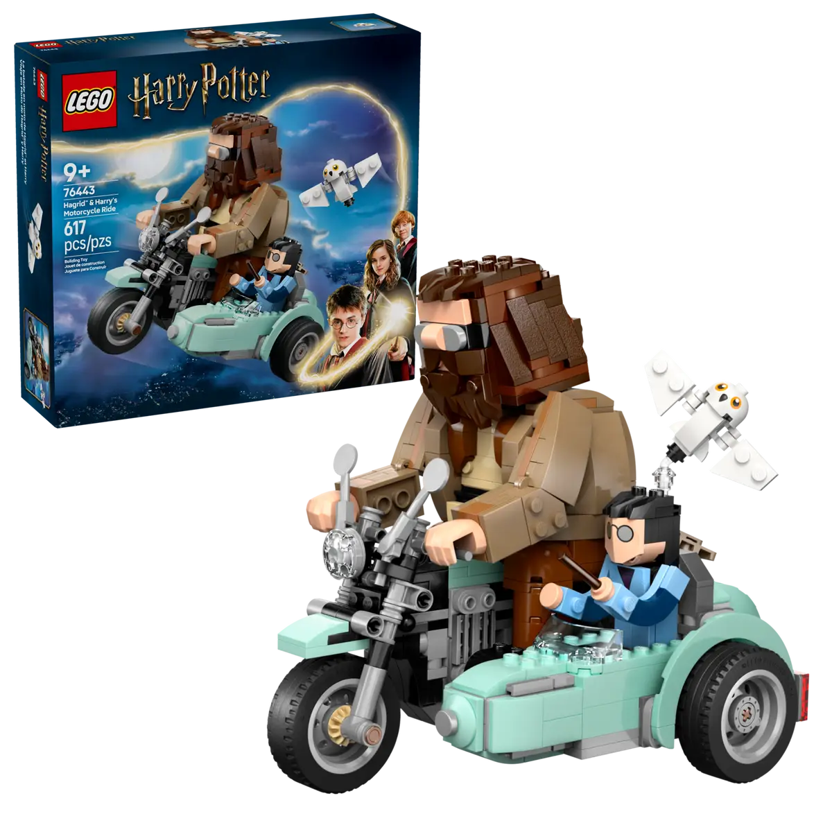LEGO Hagrid & Harry Motorcycle Ride – 76443