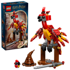 LEGO Harry Potter Phoenix set with packaging on a white background