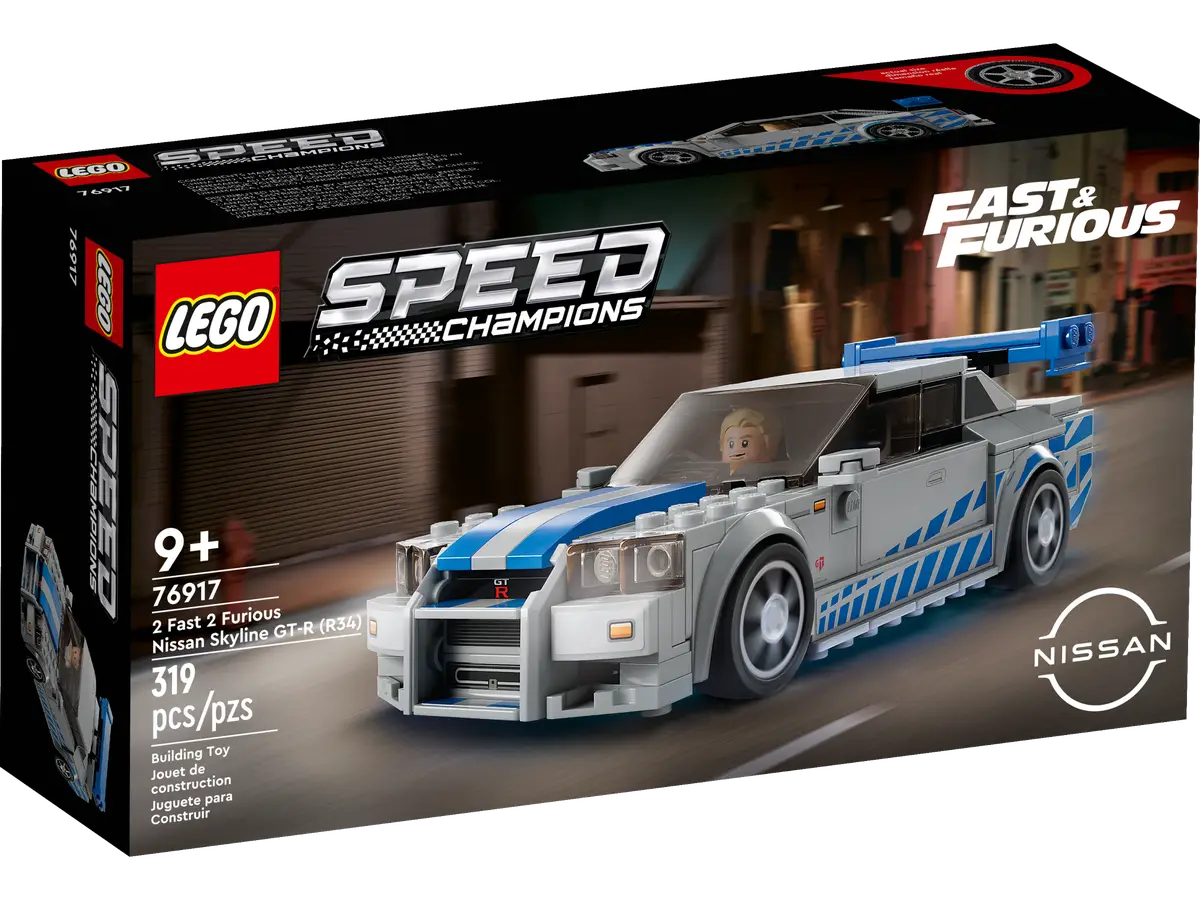 LEGO® Speed Champions 2 Fast 2 Furious Nissan Skyline GT-R -76917