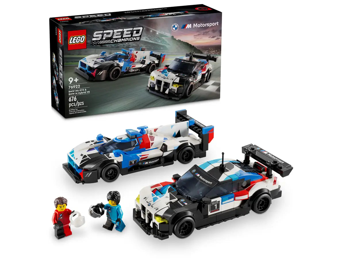 LEGO®76922 BMW M4 GT3 & BMW M Hybrid V8 Race Cars - Flemings Department Store
