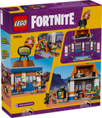 LEGO Fortnite building set packaging with colorful design and character figures.