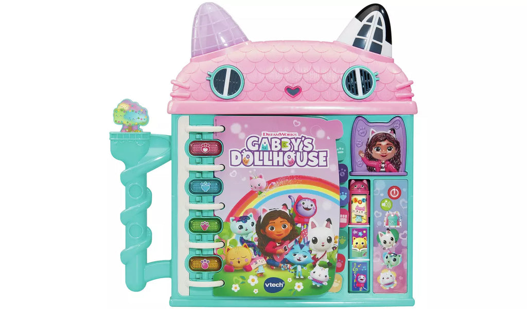 VTech Gabby’s Dollhouse Learning Book – Cat-a-Vator Discovery Toy