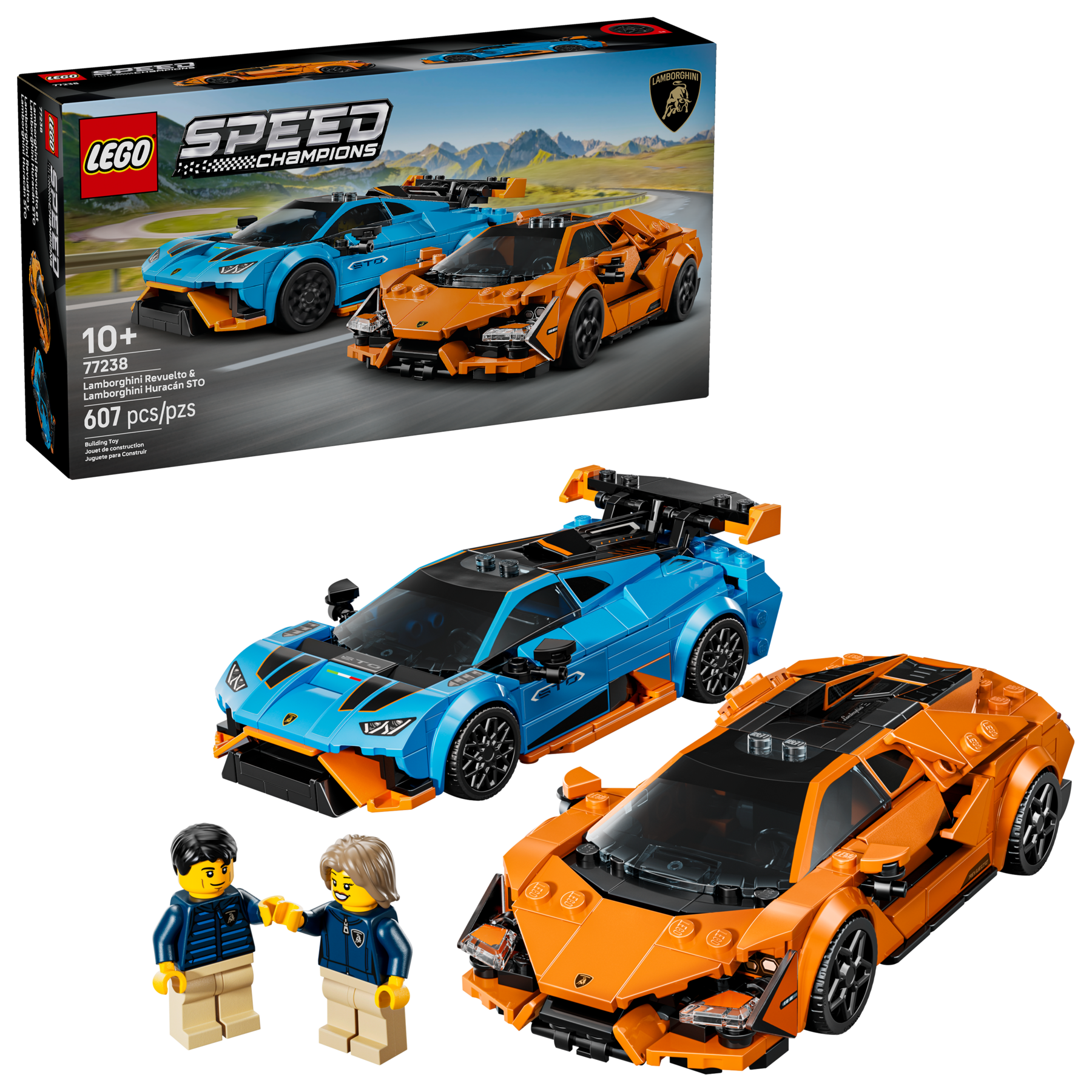 LEGO 77238  Speed Champions Lamborghini Revuelto & Huracán – 2 Cars