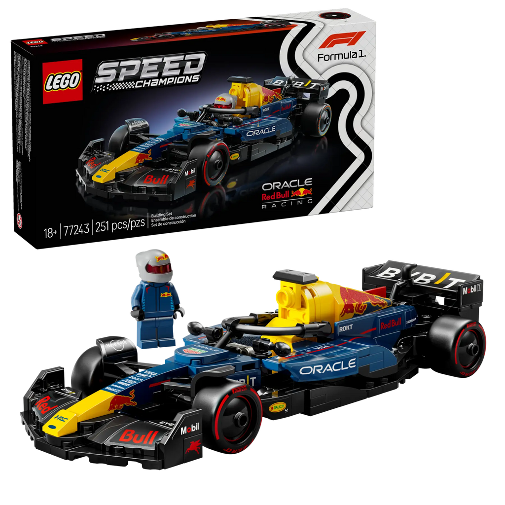 LEGO Speed Champions Red Bull Racing RB20 F1 Car Set – 251 Pieces