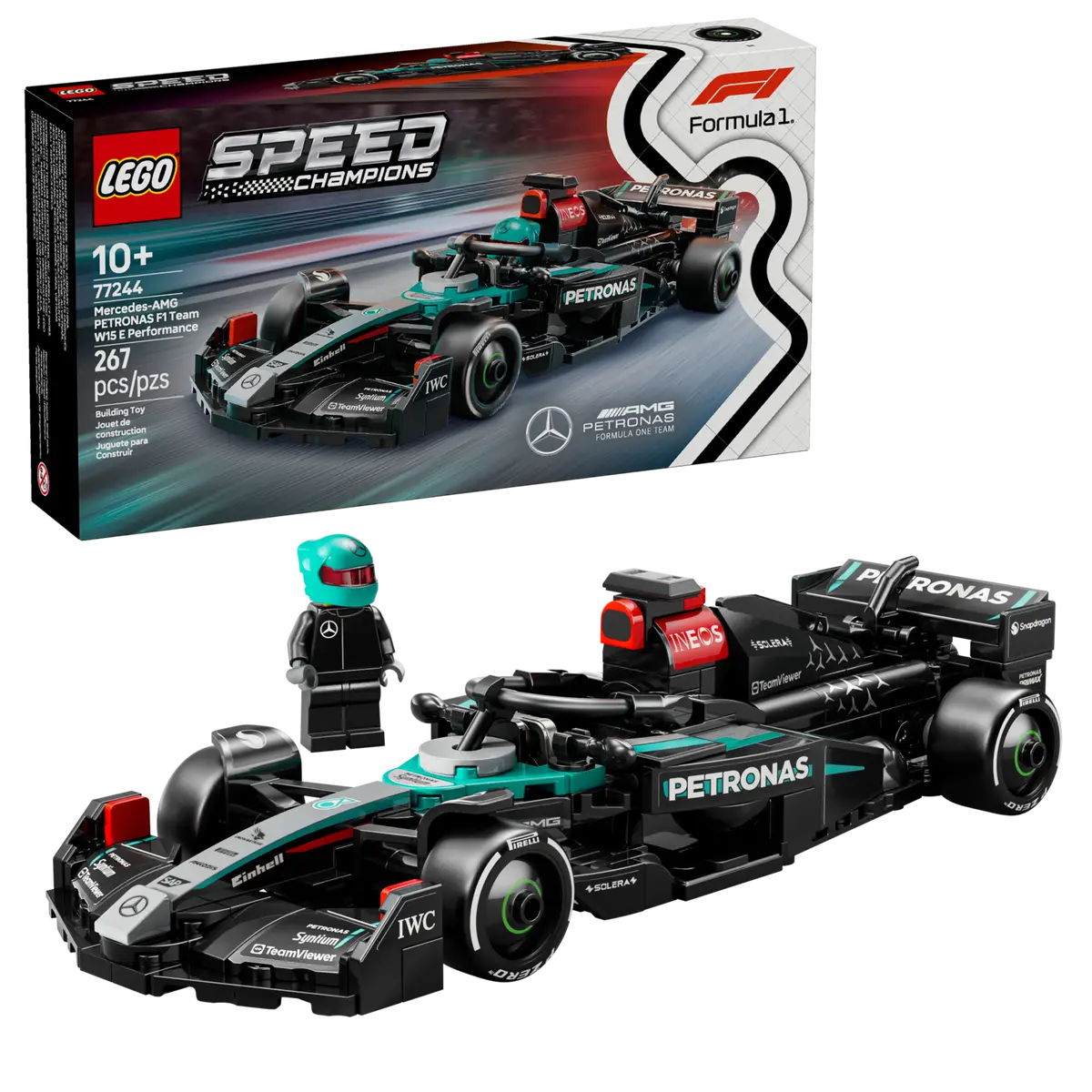 LEGO Speed Champions Mercedes-AMG F1 Race Car – 77244