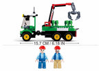 Sluban Tractor & Log Trailer M38-B0778 (209 Pcs)