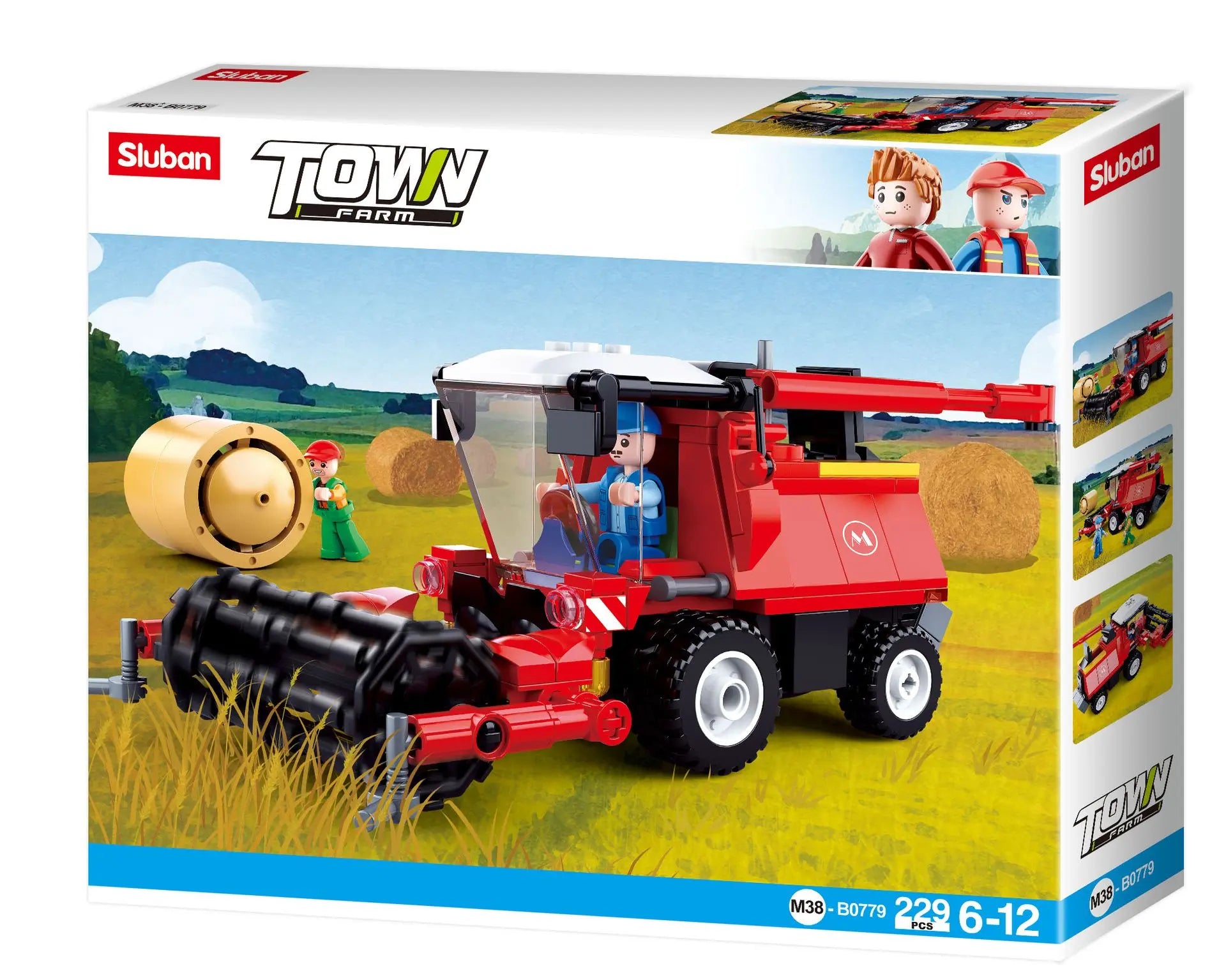 Sluban Combine Harvester M38-B0779 (229 Pcs)
