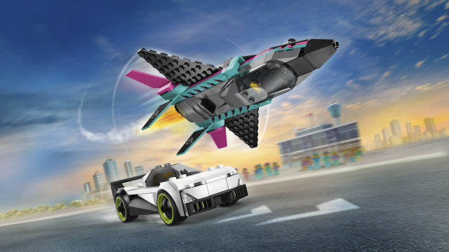 LEGO Jet vs. Car 60489