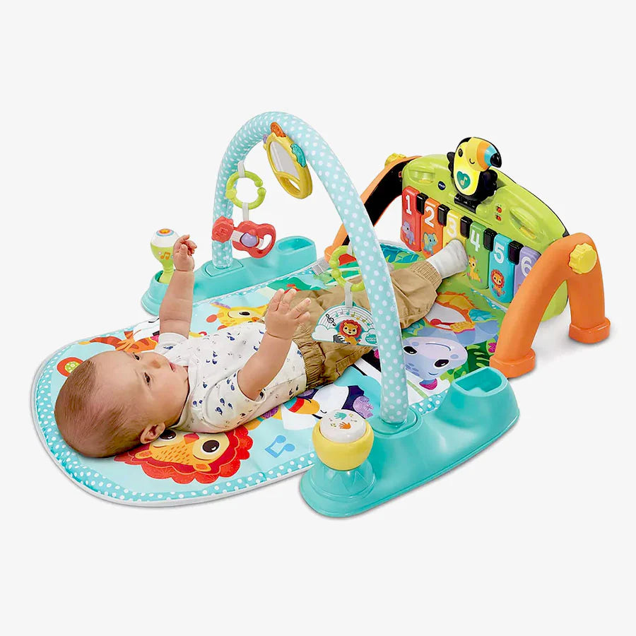 VTech 5-in-1 Toucan Tunes Play Gym – Musical Baby Activity Mat