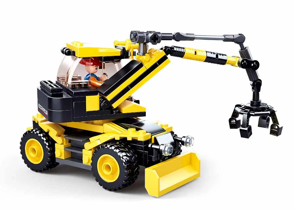 Sluban 2-in-1 Construction Excavator M38-B0805