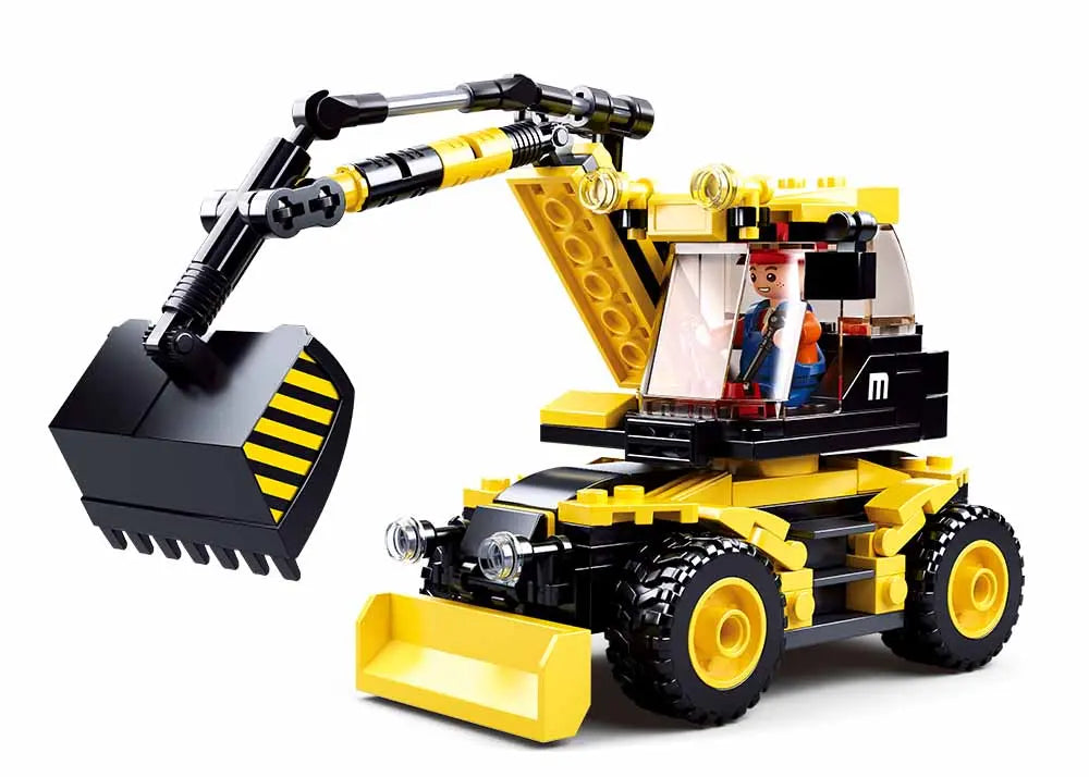 Sluban 2-in-1 Construction Excavator M38-B0805
