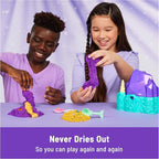 Kinetic Sand Mermaid Crystal Playset – Over 1lb of Shimmering Sand