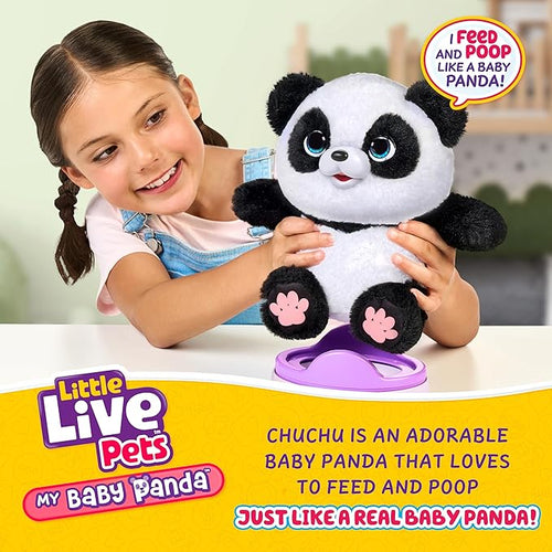 Little Live Pets My Baby Panda ChuChu – 50+ Sounds & Reactions