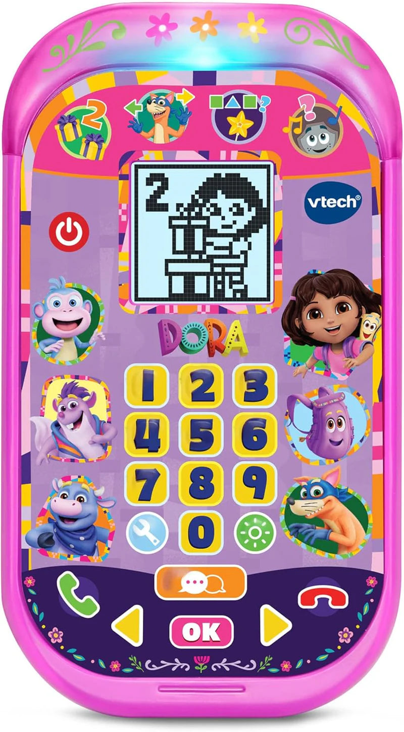 VTech Dora’s Explore & Learn Phone – Bilingual Toy Phone