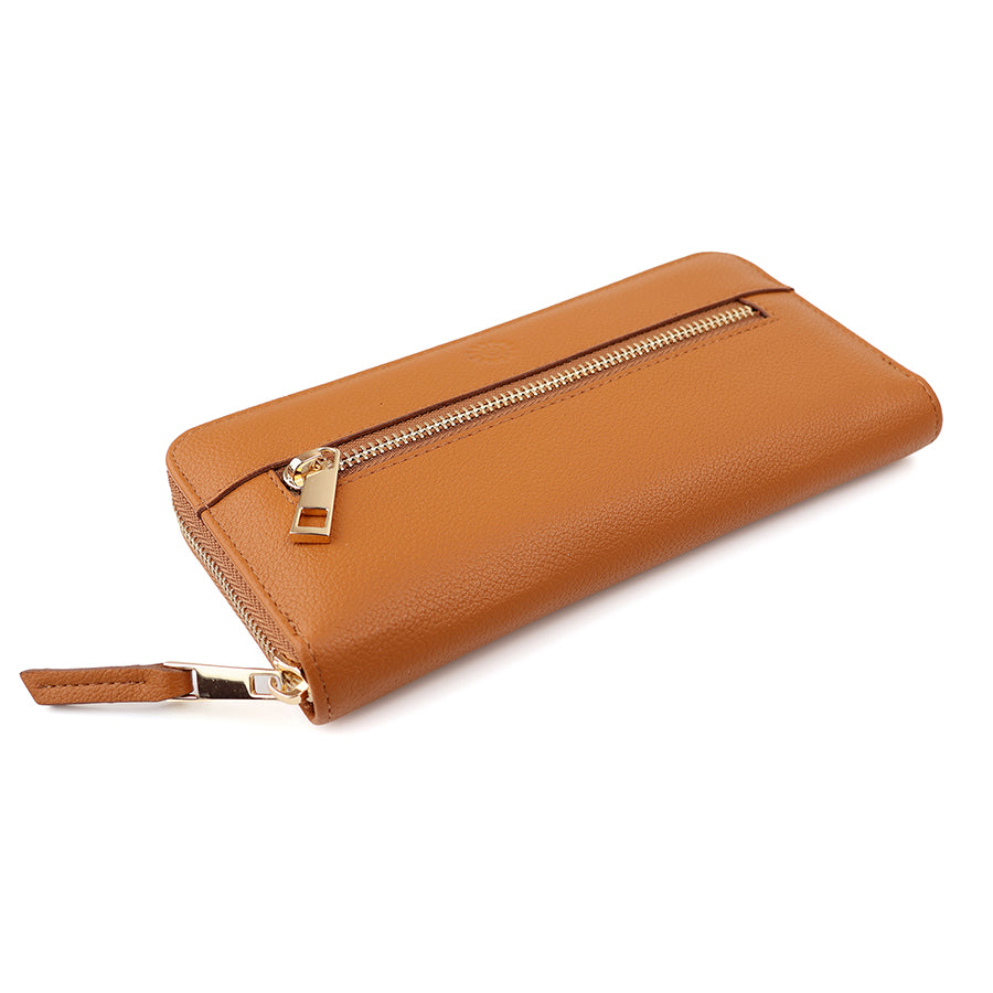 Apricot Long Purse