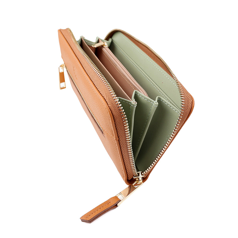 Apricot Long Purse