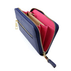 Navy Long Purse