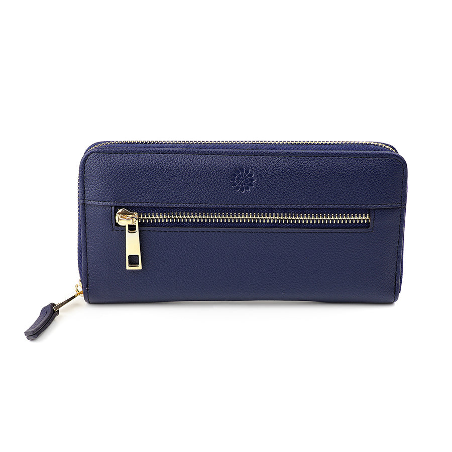 Navy Long Purse