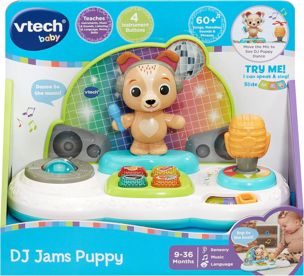 Vtech Puppet VTech Jams Puppy – Musical Interactive Toy – Flemings Department Store