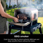 Ninja Woodfire Electric Outdoor Oven, Artisan Pizza Maker and BBQ Smoker OO101UK