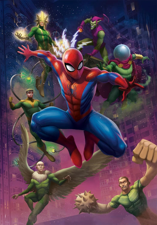 Clementoni Spider-Man Puzzle – 1000 Piece Marvel Jigsaw