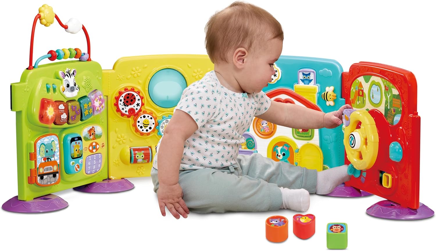 VTech Baby Discovery Play Centre – 3-in-1 Educational Musical Toy