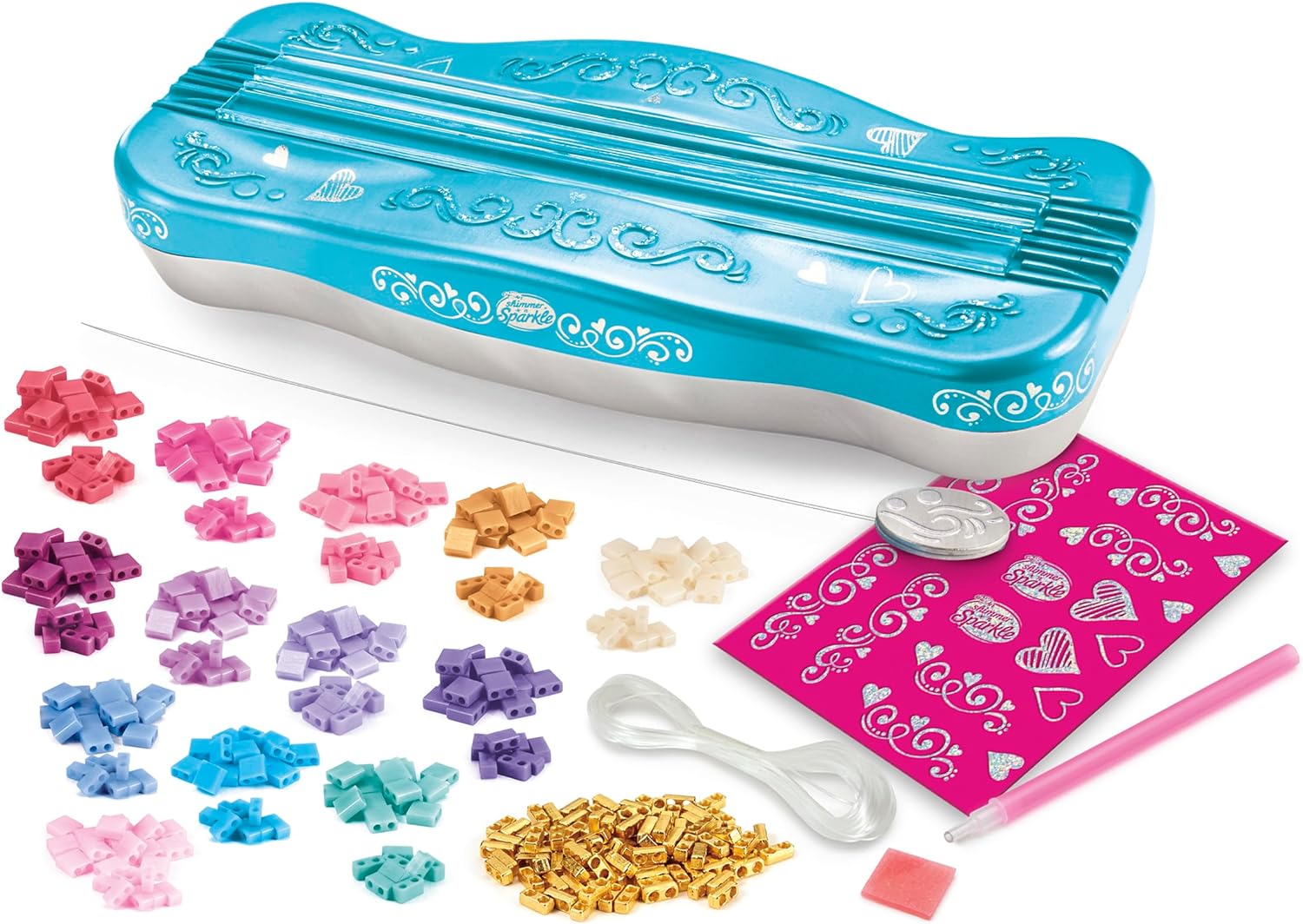 Shimmer 'N' Sparkle Dots And Dashes Tila Bead And Bracelet Set - Flemings Department Store