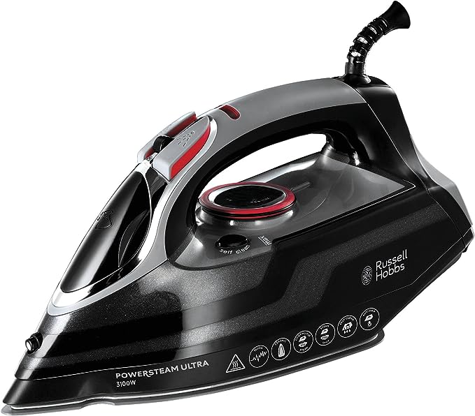 Russell Hobbs 3100W Power Steam Ultra Iron - Black