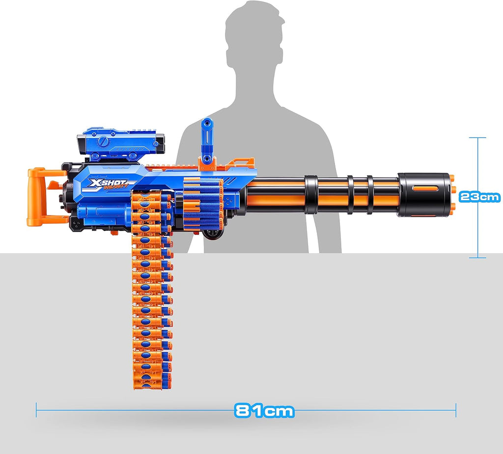 XSHOT by ZURU Insanity Motorized Rage Fire Blaster