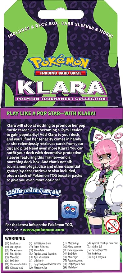Pokémon TCG: Klara Premium Tournament Collection Box