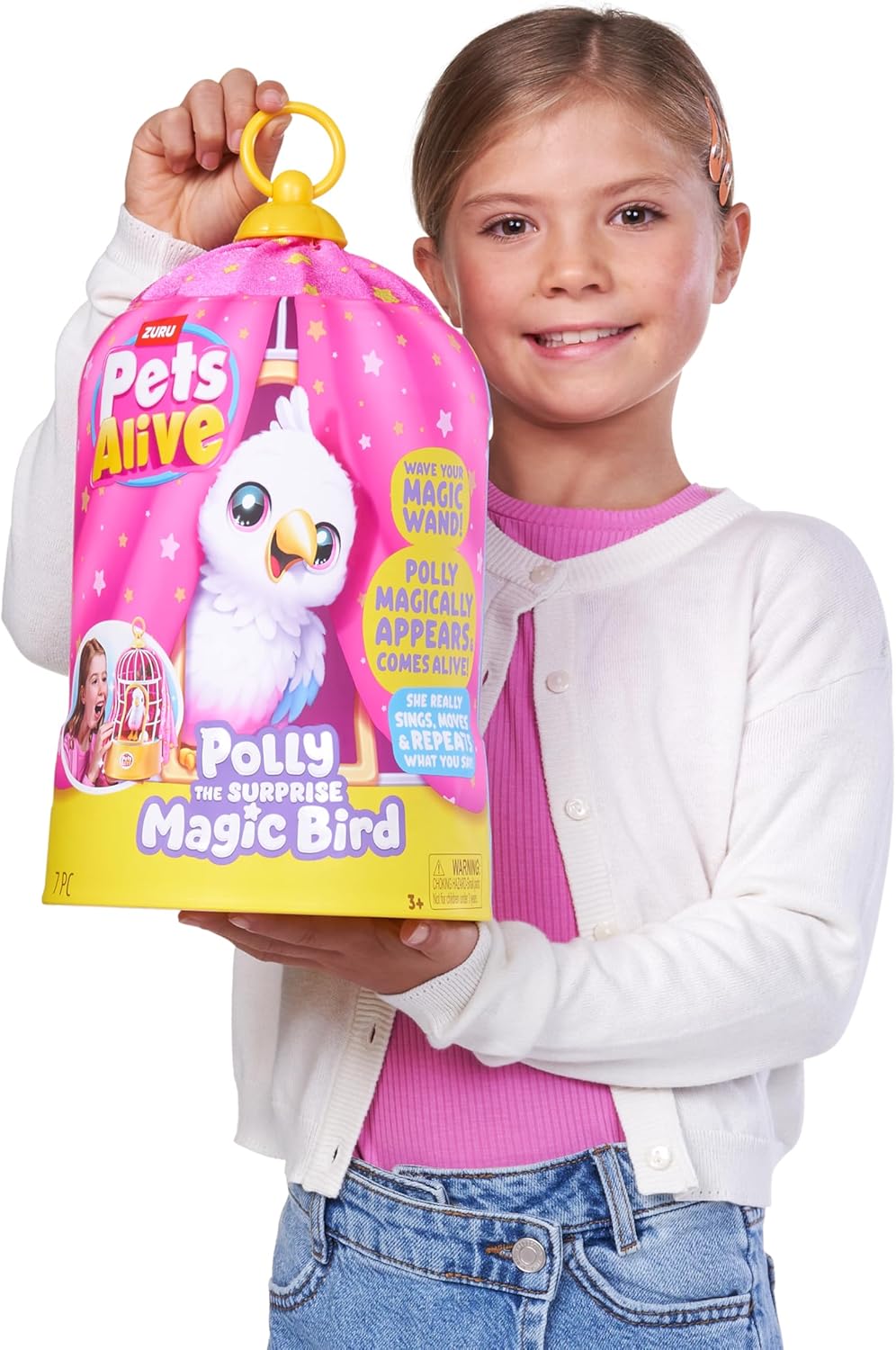 Pets Alive Polly the Magic Bird  – Interactive Singing Parrot