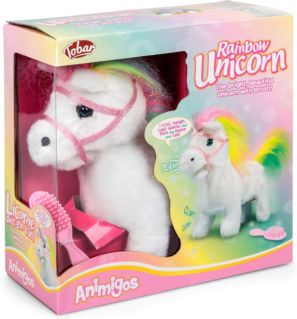 Tobar Animigos Rainbow Unicorn - Flemings Department Store