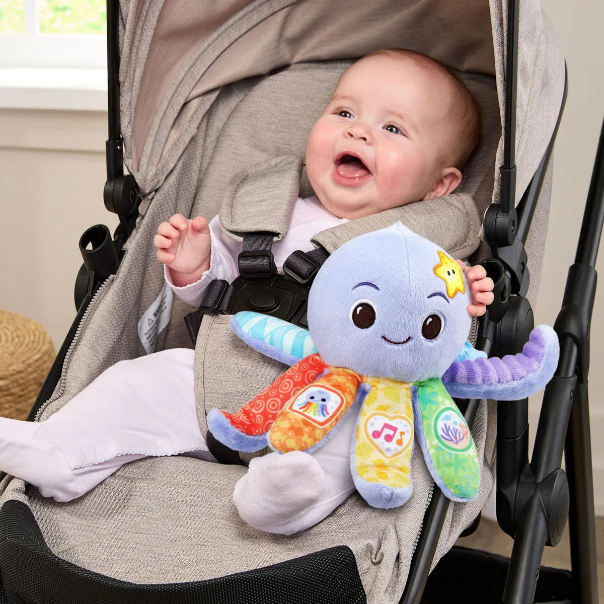 VTech Snuggles the Octopus – Sensory Musical Baby Toy