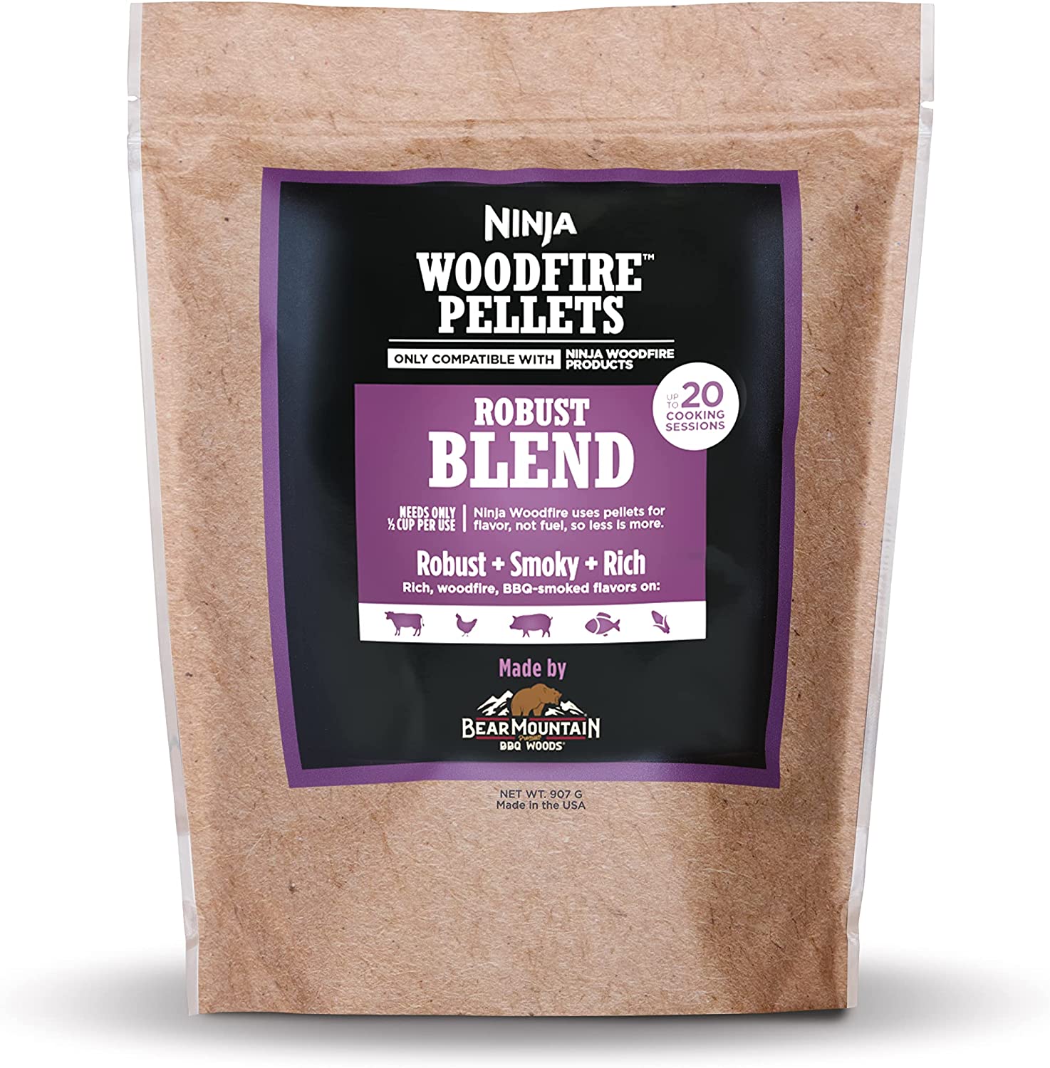 Ninja Woodfire Pellets - Robust Blend