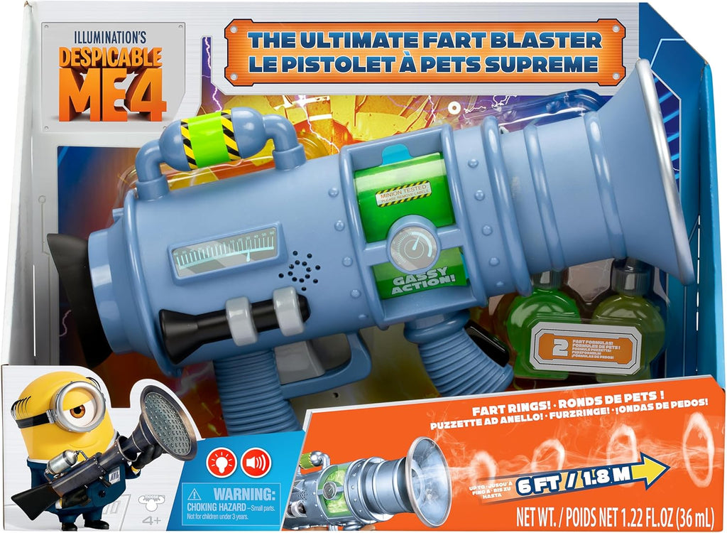 Minions Despicable Me 4 - The Ultimate Fart Blaster - Flemings Department Store