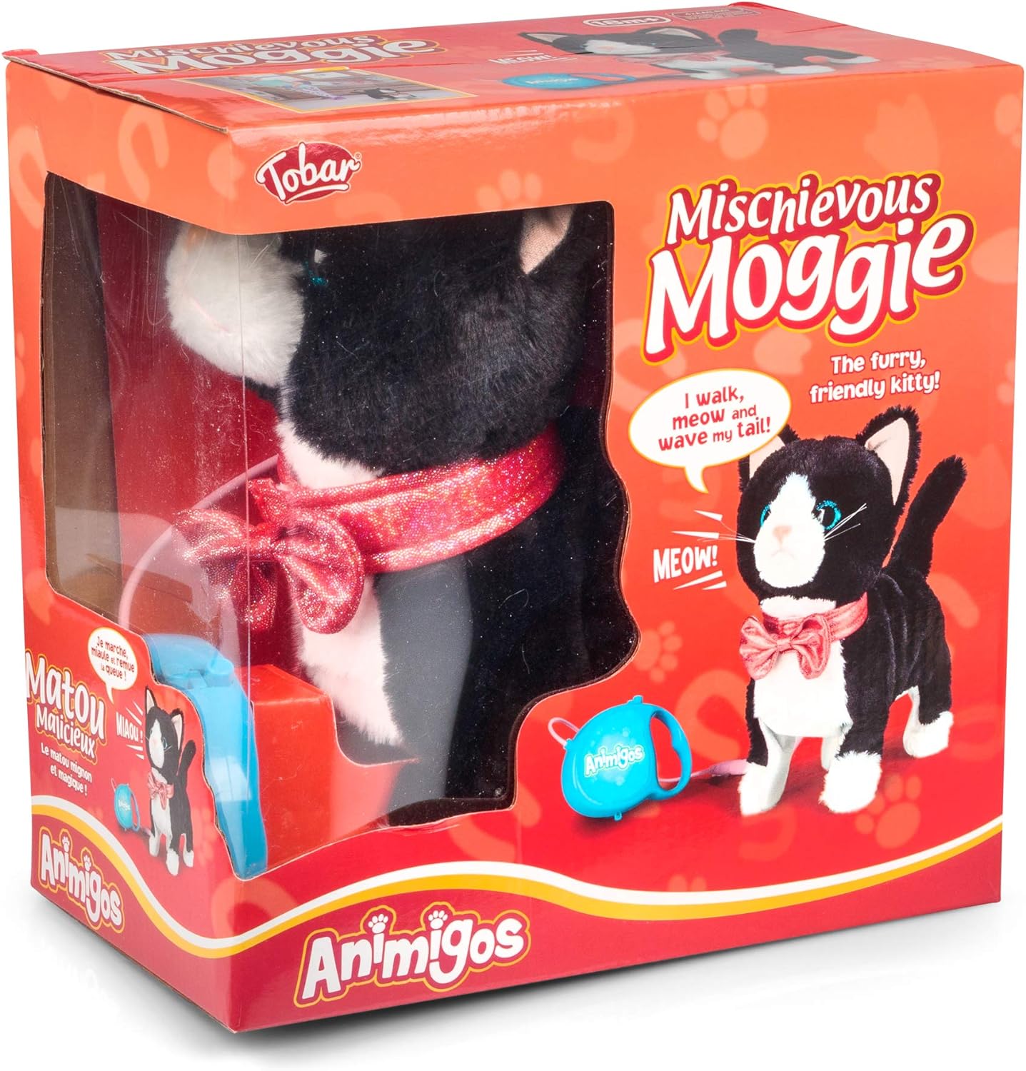 Animigos MISCHIEVOUS MOGGIE CAT - Flemings Department Store